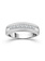 10K White Gold Gents Diamond Band