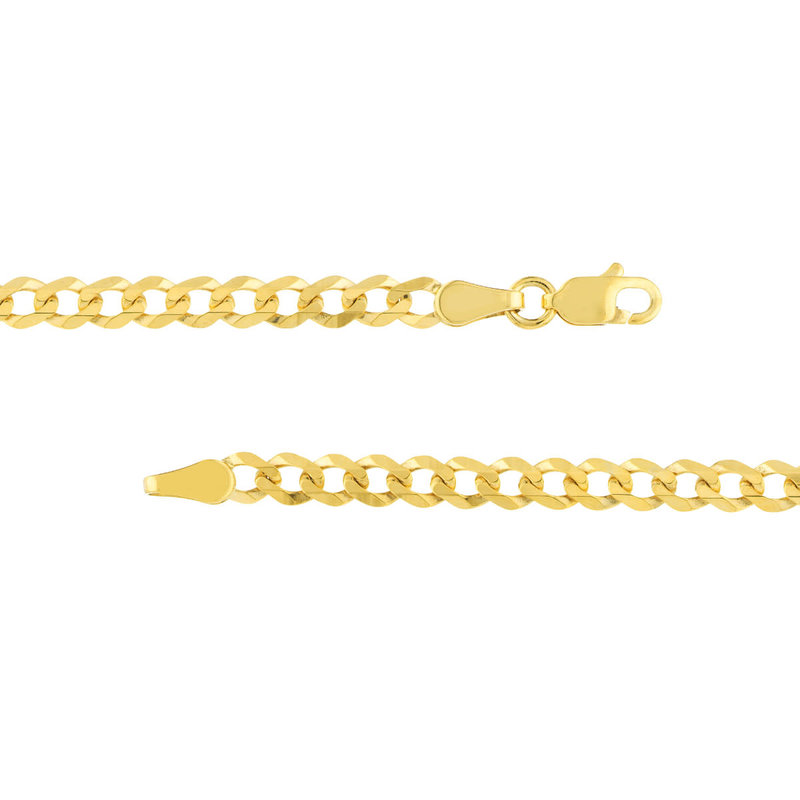 10K Yellow Gold 22" Curb Chain