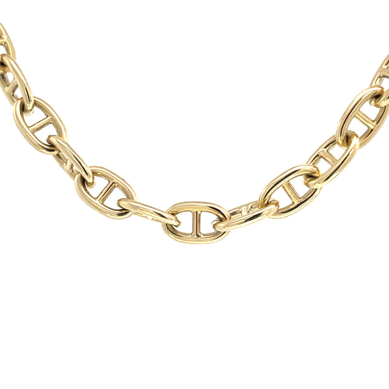 10K Yellow Gold 7.5" Anchor Link Bracelet