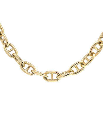 10K Yellow Gold 7.5" Anchor Link Bracelet