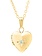 14K Gold Filled Children's Heart Locket Necklace