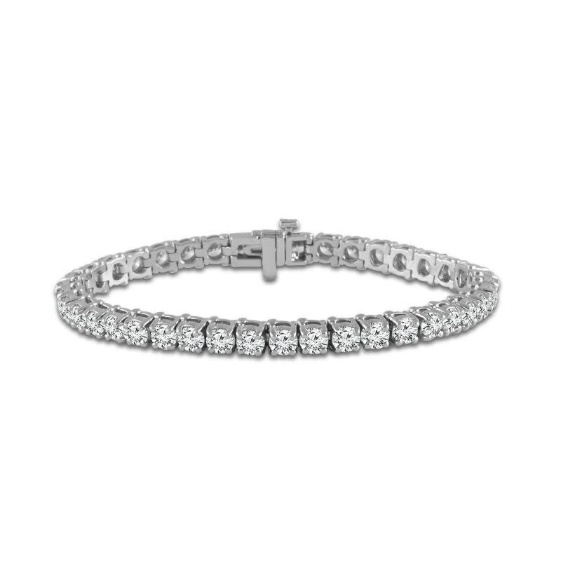 14K White Gold 2ctw Diamond Tennis Bracelet