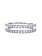 14K White Gold Diamond Ring Guard