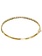 14K Yellow Gold 1.92ctw Diamond Bangle