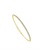 14K Yellow Gold 2ctw Diamond Flex Bangle