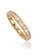 14K Yellow Gold Channel Set Diamond Band