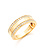 14K Yellow Gold Diamond Band