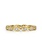 14K Yellow Gold Diamond Marquise Station Ring