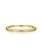 14k Yellow Gold Engraved Milgrain Slim Stackable Ring