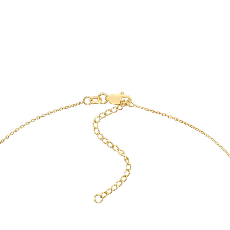 14K Yellow Gold Graduating Stars Adjustable Necklace