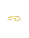 14K Yellow Gold Wave Ring