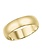 14KT 3MM PLAIN BAND(SZ6)