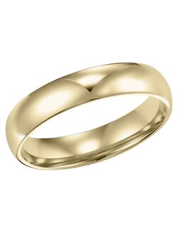 14KT 4MM CF PLAIN BAND(SZ10)