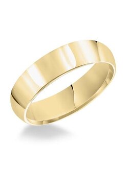 14KT 6MM CF PLAIN BAND(SZ10)