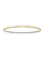 14kt Yellow Gold Diamond Flex Bangle