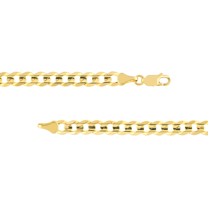 5.8mm Concave Cuban Curb Chain