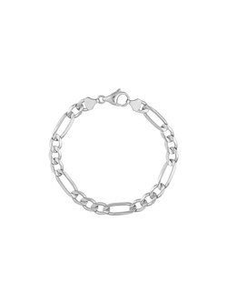 7.2mm Light Concave Figaro Bracelet