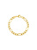 7.2mm Light Concave Figaro Chain Bracelet