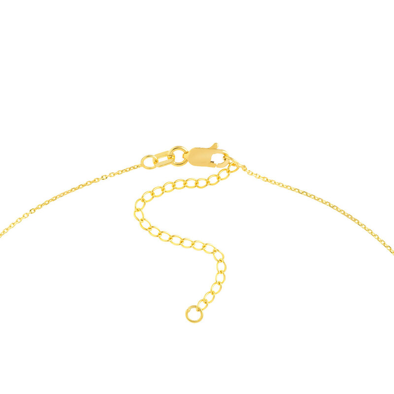 Adjustable Interlocked Circles Necklace