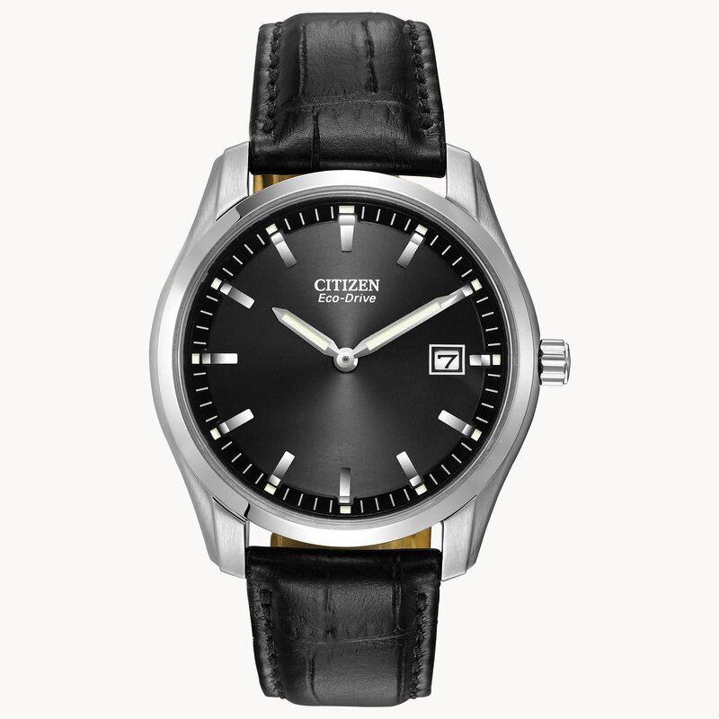 Citizen Corso Eco Drive with Black Dial