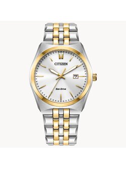 Citizen Corso White Dial with Stainless Steel Bracelet