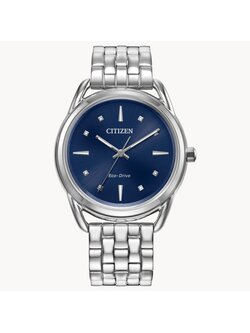 Citizen Dress Classics Blue Dial Stainless Steel Bracelet