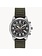 Citizen Garrison Eco Drive with Black Dial and Olive Strap