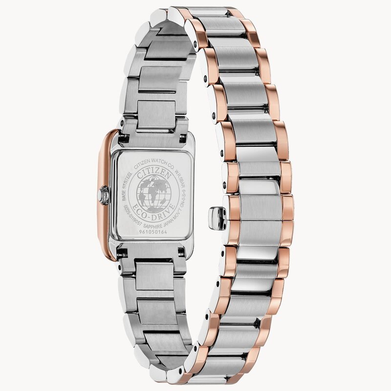 Citizen Ladies Two Tone Citizen Bianca Eco Drive with Mother of Pearl Dial