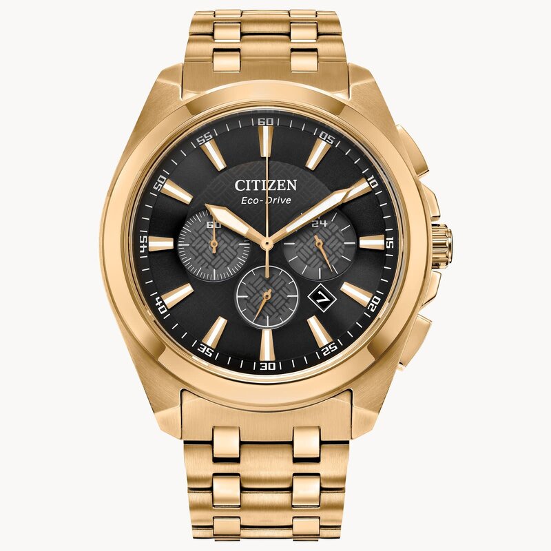 Citizen Peyten Black Chronograph Dial