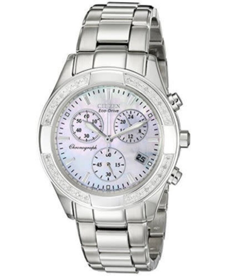 Citizen Regent Eco-Drive Chronograph Diamond Mother of Pearl