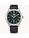 Citizen Rolan with Green Dial and Leather Strap