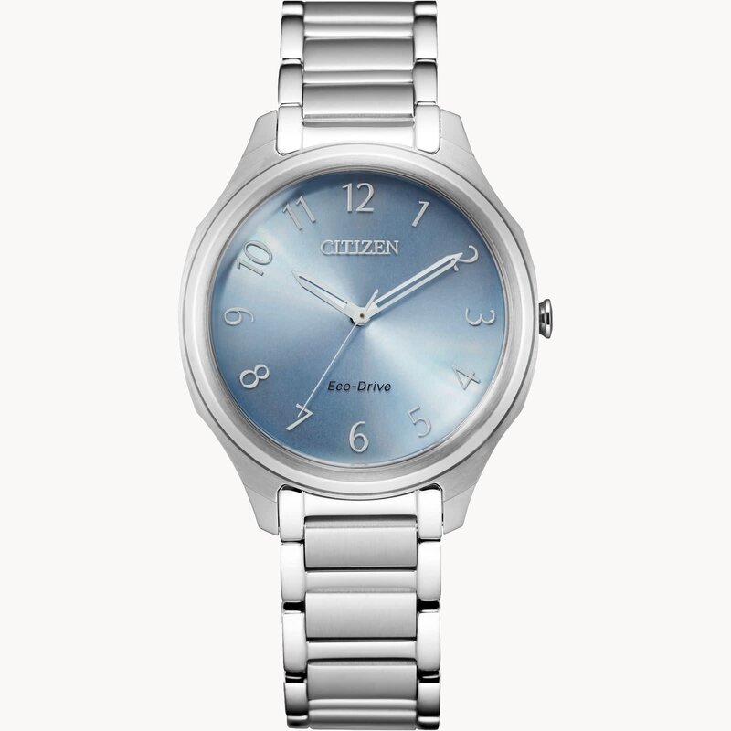 Citizen Weekender Eco drive with Blue Dial and Stainless Steel Bracelet