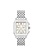 Deco Stainless Diamond Dial Watch