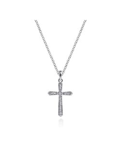 Gabriel & Co. Diamond Cross Necklace