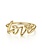 Gabriel & Co. Yellow Gold Love Script Ring