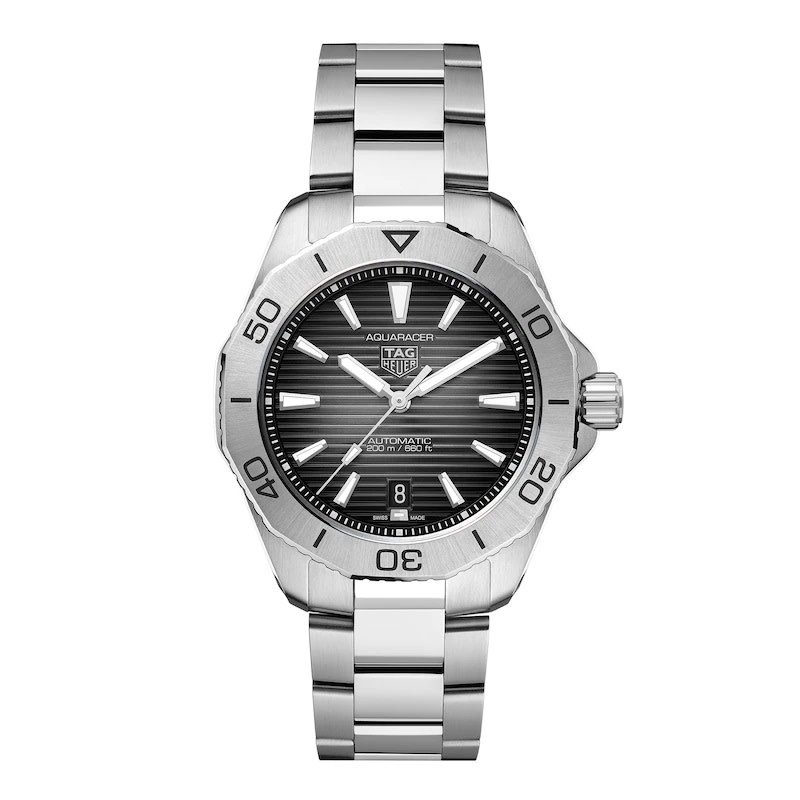 Gents TAG Heuer Automatic Aquaracer with Black Sunray Dial