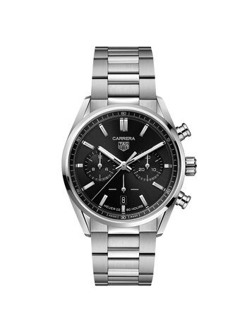 Gents TAG Heuer Carrera Automatic Chronograph with Black Dial