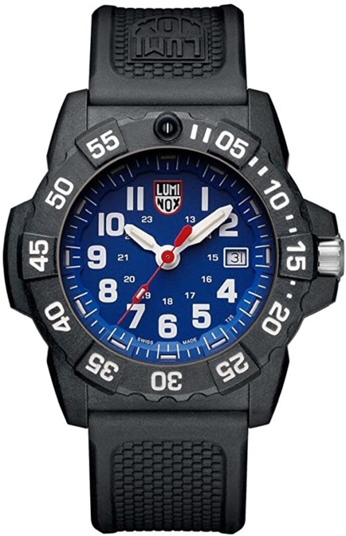 Luminox Navy Seal Series 45mm Blue Dial and Rubber Strap