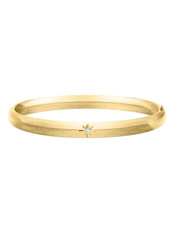 MARATHON 14K Gold Filled Baby Diamond Bangle