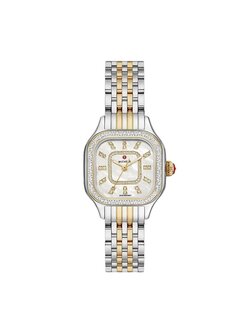 Meggie Two-Tone Diamond Stainless Steel Watch