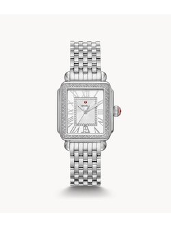 MICHELE Deco Madison Mid Stainless Diamond Watch