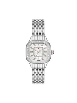 MICHELE Meggie Diamond Stainless Steel Watch