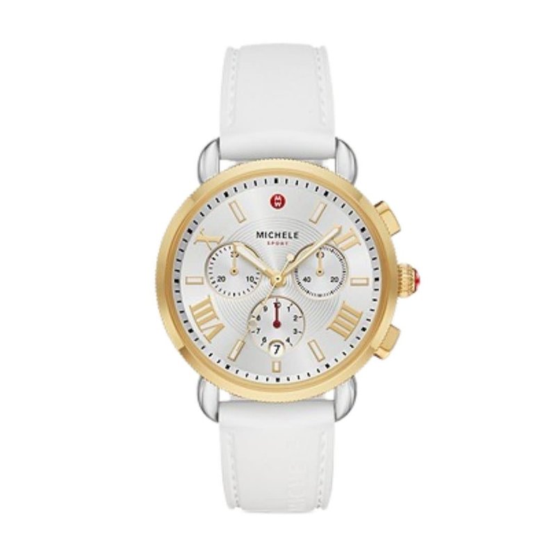 MICHELE Sporty Sport Sail White Silicone Watch