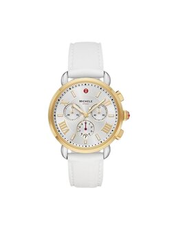 MICHELE Sporty Sport Sail White Silicone Watch