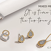 Mixed Metals – It is Time to Own the Two Tone Jewelry