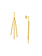 Multi-Strand Valentino Chain Dangle Earrings