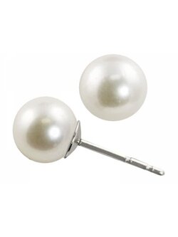 Pearl Stud Earrings