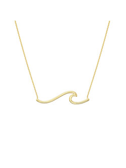 Polished Wave Necklace