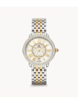 Serein Mid Two-Tone 18K Gold Diamond Watch