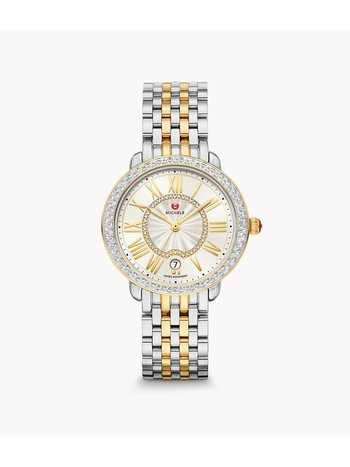 Serein Mid Two-Tone 18K Gold Diamond Watch